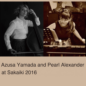 Azusa Yamada & Pearl Alexander マリンバ
